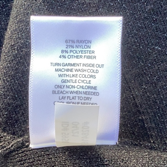 EXPRESS NWT WOMENS BLACK SWEATER  JACKET BLAZER ALL OVER SHIMMER SMALL OVERSIZED - Picture 7 of 8